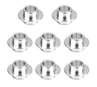 8 Piezas Espaciadores de Rodamientos para Patineta Scooter Quad Roller Patín en Línea - Aleación Plata 8mm
