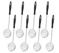 8 Piezas Espumadera Alambre de Acero Inoxidable, Pequeño Colador de Alambre para Freír Alimentos, Malla Fina Colador de Olla Caliente, Espumadera Araña, Espumaderas de Cocina para Fideos, Setas