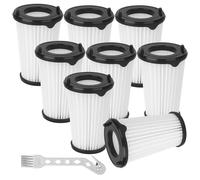 8 Piezas Filtros Compatible con AEG CX7, CX7-2, QX8, CX7-2-30DB, CX7-2-30GM, CX7-2-35TM, CX7-2-35WR,para Todas las Aspiradoras AEG CX7-2 Ergorapido,con 1 Cepillo