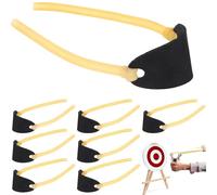 8 Piezas Gomas para Tirachinas, Goma Elástica para Slingshot, Slingshot Rubbers, Replacement Rubbers, Bandas de Goma para Tirachinas para Catapulta para Juegos de Caza y Tiro