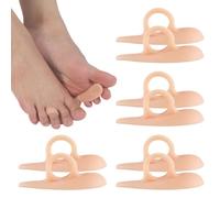 8 Piezas Hammer Toe Cushion, Protectores de Gel de Martillo, Alivio de Garra y Mazo, Separador de Dedos del Pie Ortesis, Martillo Dedos Cojín, Almohadillas de Gel, Para Dedo Pie en Martillo o Curvado