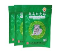 8 piezas HELLOYOUNG White Tiger Balm Apósitos medicinales a base de hierbas chinas para la parte posterior de las articulaciones Apósitos medicinales para