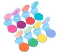 8 piezas/juego de tinte temporal para el cabello, 8 colores de tiza para el cabello para niñas y niños, maquillaje desechable lavable para Halloween, Navidad, cumpleaños, cosplay, fiesta de bricolaje,