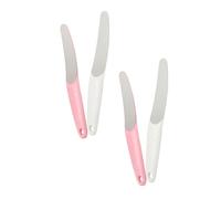 8 Piezas Lima De Uñas Curva Lima De Uñas Natural Búfer De Archivo De Metal Limas Para Uñas Naturales Archivos De Arte De Uñas Herramienta De Manicura Pedicure Triturar Abdominales