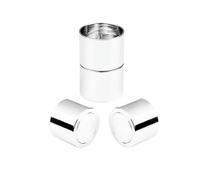 8 piezas/lote de cierres magnéticos de cobre cilíndricos de metal, cierres de hebilla magnéticos fuertes para la fabricación de joyas, collares, pulseras y conectores