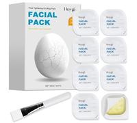 8 Piezas Mascarilla Facial Zombie, Mascarilla Facial Hidratante Antiedad, Mascarilla Facial de Centella Asiática, para Hidratación, Antiarrugas, Limpieza