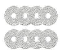 8 Piezas Paños de Fregado para ECOVACS DEEBOT X2/T20/T20e/T30/T50 Pro OMNI | T30S/T30C Pro/Combo para Xiaomi X20/X10+ Plus Reutilizables y Lavables