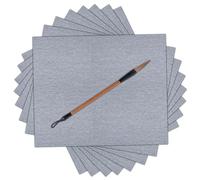 8 Piezas Papel de Agua Reutilizable, Caligrafía China Sin Tinta, Juego de Papel de Escritura de Agua, Herramienta de Práctica de Caligrafía para Principiantes
