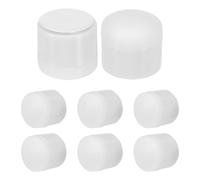 8 Piezas Parachoques del Asiento del Inodoro Autoadhesivo Tpe ABS | Compatibilidad, Resistente al Agua, Amortiguación Estable, Protege la Tapa y Mejora el Baño