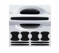 8 Piezas Pegatinas Manijas Puertas Automóviles, para Ford Ranger T9 XL XLT 2023 2024 2025 Antiarañazos Protección de Tiradores de Puertas Pegatinas Manijas Puertas,A