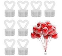 8 Piezas Pesas para Globos, Peso Globos de Helio, Peso Globos de plástico, Magnéticas Peso del Globo, Para Fiestas de Cumpleaños, Fiesta Favores, Bodas Decoració