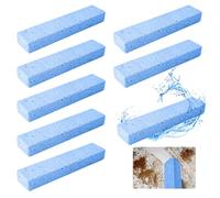 8 Piezas Piedra Pomez para Limpieza WC Baño Piedra Pómez Natural, Varillas de Limpieza Piedra Pomez Limpiadora, Bloques de Piedra Pómez para Inodoros para Pies, Barbacoa, Cocinas, Piscinas Manchas