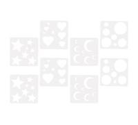 8 Piezas Plantillas Artísticas para Pintar Círculos