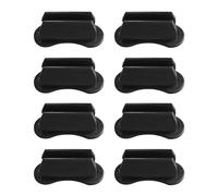 8 Piezas Porta Bolígrafos Negro, Clip Autoadhesivo Para Bolígrafo, Porta Bolígrafos De Silicona, Porta Bolígrafos Autoadhesivo Negro, Porta Bolígrafos, Porta Bolígrafos De Oficina