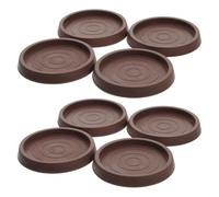 8 Piezas Posavasos Redondos de Goma para Patas de Muebles y Sillas