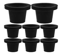 8 Piezas Puntas de Goma de Repuesto para Silla de Ducha, 25mm | Antideslizantes, Instalación Sencilla, para Asiento de Baño y Taburetes, , Estabilidad Mejorada