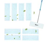 8 Piezas Recambio Fregona para Leifheit Profi XL Micro Duo/Profi XL Cotton Plus, 47x15cm, Funda de Recambio para Leifheit, para Todo Tipo de Suelos, Funda de Microfibra, absorción,Uso seco/húmedo