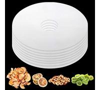 8 piezas redondas de silicona deshidratador hojas antiadherentes alimentos deshidratador esteras reutilizables ronda silicona esteras de vapor de malla vaporera malla para horno secadora de frutas
