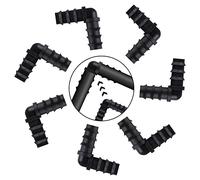 8 Piezas Riego Por Goteo Conectores, Kit De Accesorios De Conectores De Riego Por Goteo Para Tubería De 1/2 Pulgada, Conectores De Rociadores De Goteo De Púas Para Jardinería
