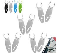 8 Piezas Sujetadores De Aletas para Tablas De Páde, Abrazadera De Fijación para Tablas De Remo, Abrazadera De Tabla De Remo Extensible, Clips De Fijación Prácticos, Acuáticos para Adolescentes
