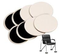 8 Piezas Súper Deslizante de Muebles, Deslizadores para Muebles, Autoadhesivos Almohadillas para Muebles, para Muebles, Mover Muebles Pesados para Pisos Lisos