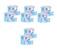 8 Piezas Villa de hámster Hamster casita Hamster para Conejillo de Indias para Hamster cobaya de Ratas escondite de Jaula de hámster de polivinilo VANZACK