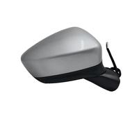 8 Pin Car Rearview Mirror Assembly Compatible For Mazda CX5 2012 2013 2014 2015 Auto Electric Folding Turn Signal Adjustment Lens Heating(Silvery Right 8-Pins)