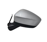 8 Pin Car Rearview Mirror Assembly Compatible For Mazda CX5 2012 2013 2014 2015 Auto Electric Folding Turn Signal Adjustment Lens Heating(Silvery Left 8-Pins)