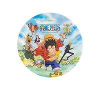 Chaks 8 Platos de cartón de 23 cm One Piece