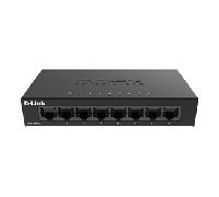 D-Link DGS-108GL No administrado Gigabit Ethernet (10/100/1000) Negro