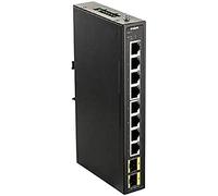 D-Link DIS-100G-10S switch No administrado Gigabit Ethernet (10/100/1000) DIN rail Negro