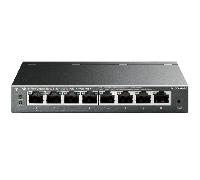 TP-Link TL-SG108PE Gestionado L2 Gigabit Ethernet (10/100/1000) Energía sobre Ethernet (PoE) Negro