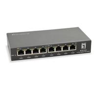 LevelOne GEP-0823 Gigabit Ethernet (10/100/1000) Negro Energía sobre Ethernet (PoE) - Switch de red (Gigabit Ethernet (10/100/1000), Bidireccional completo (Full duplex), Energía sobre Ethernet (PoE))