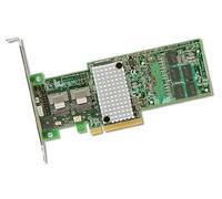 8-PORT INT., 6GB/S SATA+SAS, PCIE 2.0, 1GB DDRIII; en la caja: MR SAS 9265-8I,