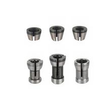 8 portabrocas de 6 mm, 6,35 mm, 8 mm para máquina de grabado y recortadora, adaptador de cortador de acero al carbono con alta resistencia y dureza, compatible con enrutadores de madera