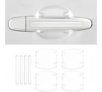 8 Protectores de manijas de Puerta para Honda Civic Sedan 2022 2023 2024 2025 Protectores de manijas Transparentes