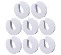 8 protectores de pinza de dedos, topes de seguridad para puertas, cerraduras de puerta a prueba de niños, protección de pinzas, protección de espuma para los dedos de los niños, aletas blandas para