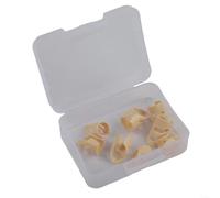 8 púas de dedo Alaska de tamaños ajustables para una mejor experiencia de juego (B: 2L + 6M)