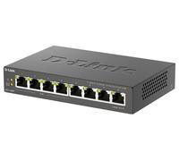 8 Puertos Gigabit Poe sin Manejo Desktop Switch, 4x Poe+ Puertos - Dgs-1008p/B