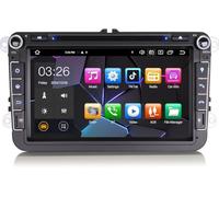 8 Pulgadas 8-Core 4GB+64GB Android 14 Radio Coche con Pantalla 2 DIN DVD para VW Passat B6 Golf V Vi Touran Skoda Seat Tiguan Jetta T5 CarPlay Android Auto Bluetooth 5.0 WiFi 4G Canbus GPS Navegación