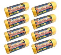 8 rollos de bolsas de basura con aroma de limón, 20 l, con cordón