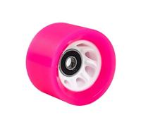 8 ruedas for patinaje sobre, de patines cuádruples PU alta velocidad con espaciador rodamientos, rodillo urbano for Fitness para Patines(Pink)