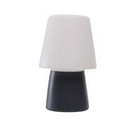 8 seasons Design No. 1 (antracita) Minilámpara decorativa LED de 12 cm con batería y USB-C, recargable, inalámbrica y decorativa, ideal para interiores