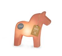 8 seasons Design Pferd - Mini lámpara decorativa (rosa) (12 cm, LED, con batería y USB-C, recargable, inalámbrica y decorativa), luz de ambiente ideal para interiores