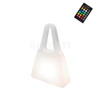 8 seasons design Shining Bag, lámpara de suelo, 75 cm - incl. RGB-bombilla