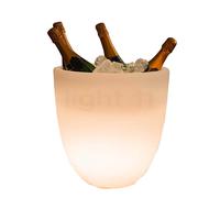 8 seasons design Shining Curvy Cooler, lámpara de sobremesa, incl. bombilla