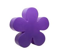 8 Seasons design Shining Flower - Lámpara solar decorativa (40 cm de diámetro, incluye módulo solar y bombilla LED en blanco cálido, para decoración de interiores y exteriores, habitación de los