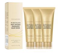 8 segundos revitalizando la mascarilla para el cabello, acondicionador profundo de la máscara para el cabello de queratina, crema para el cabello del tratamiento con queratina (3pcs)