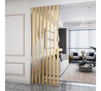 8 separadores de habitación independientes de 250 cm de alto, columnas de división de pared para oficina en casa, elegante separador de paraventes, pilares ligeros, diseño que ahorra espacio