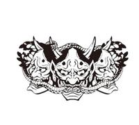 8 Sheets Herbal Punk Totem Tattoo For Women Men Waterproof Arm Lasting Goth Neck Temporary Tattoo Stickers(16)
